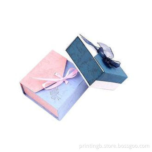 Bracelet Box Elegant Square Fancy Paper Bracelet Packing Gi